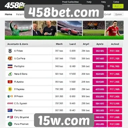 Comparação de bônus oferecidos por 458bet.com